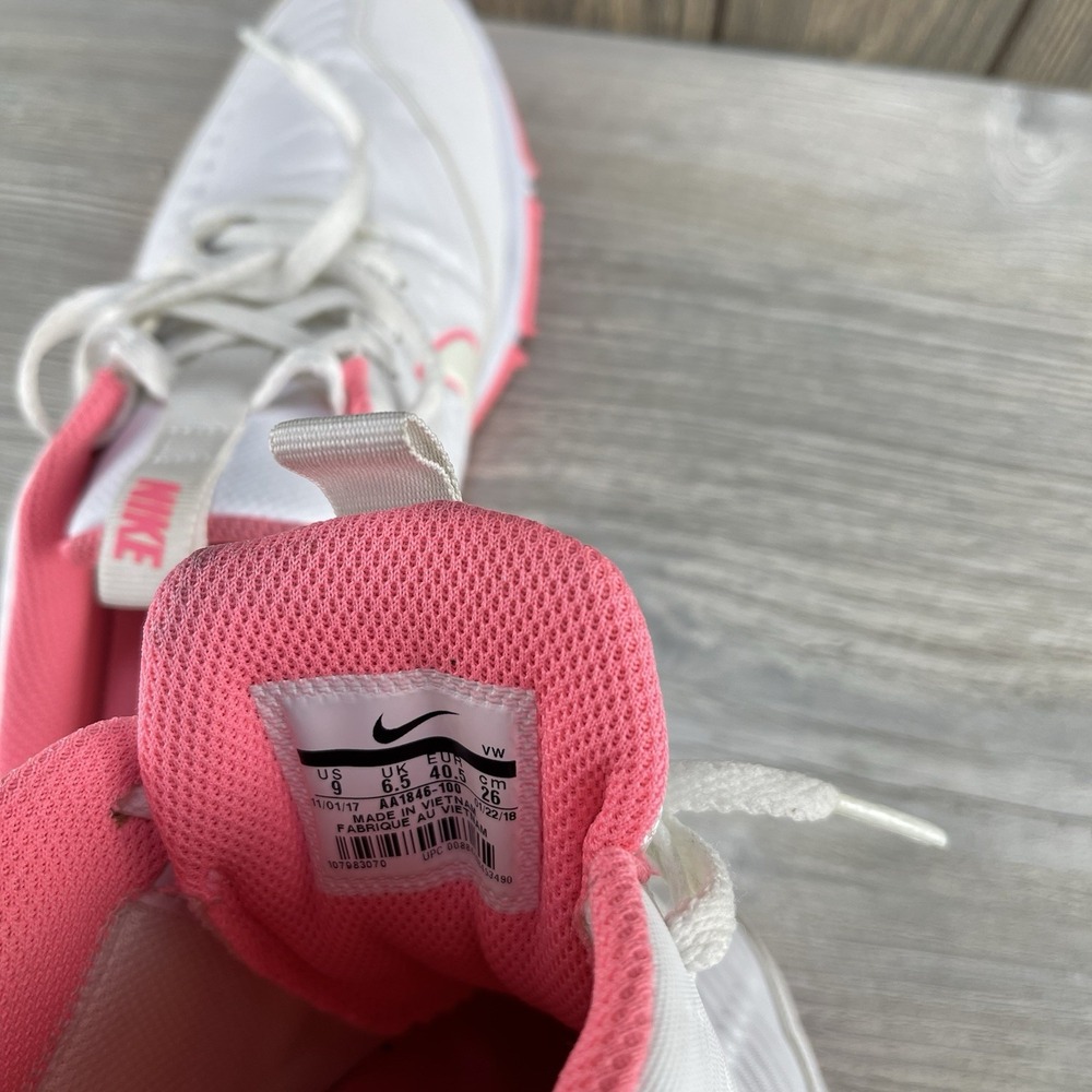 Nike White and Pink Athletic Shoes - Picture 12 of 14